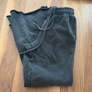Entire studios Black Drawstring Sweatpants